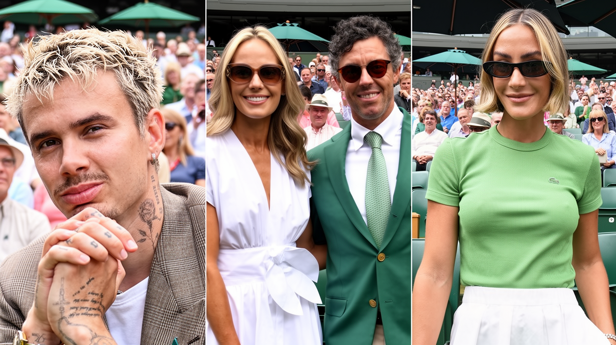 平博Pinnacle体育 - 24小时直击 | Wimbledon 2026 第3日：、Rory McIlroy与Frankie Bridge 现场观战 - 平博体育